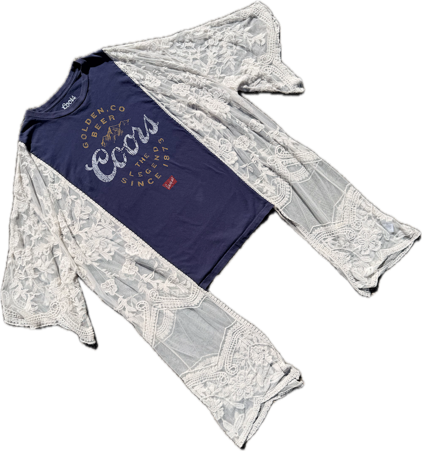 Coors Boho Lace Tee