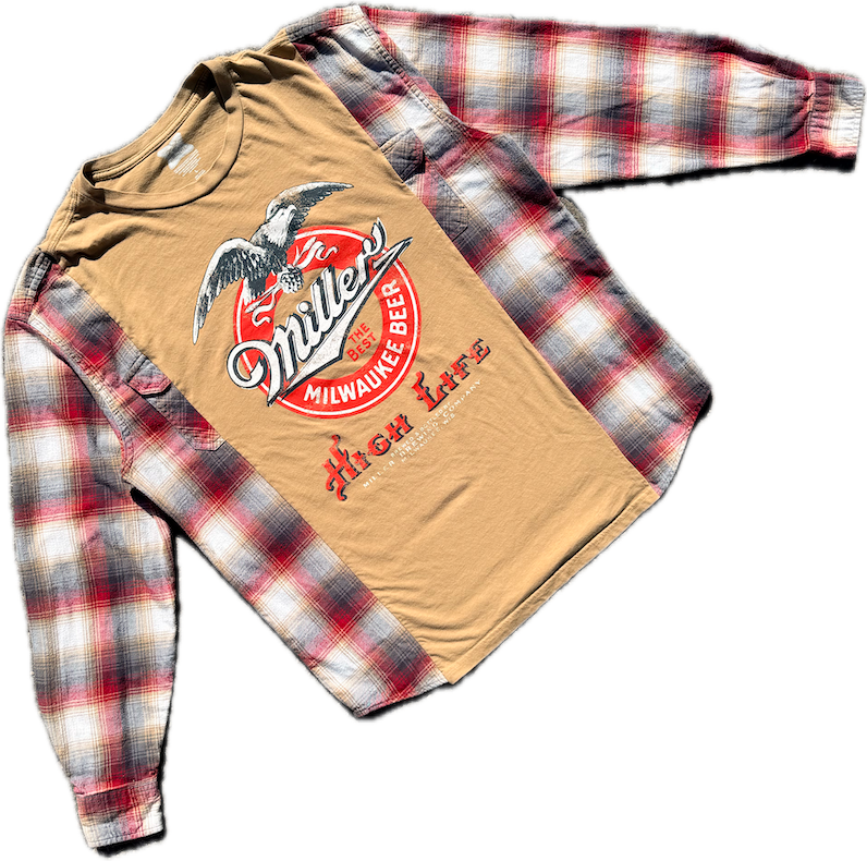 Miller High Life Flannel