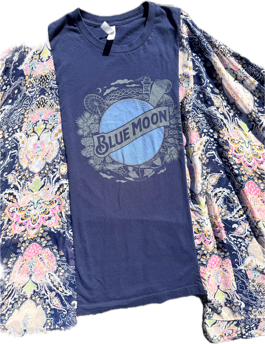 Blue Moon Boho Graphic Tee