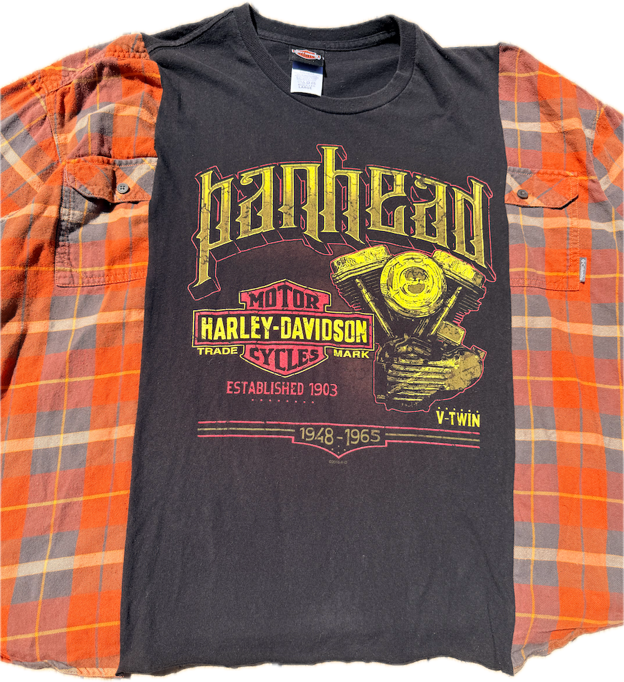 Harley Davidson Panhead Flannel