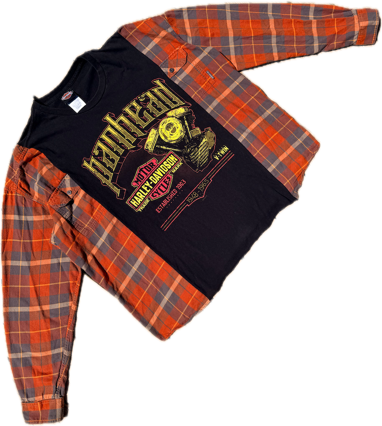 Harley Davidson Panhead Flannel