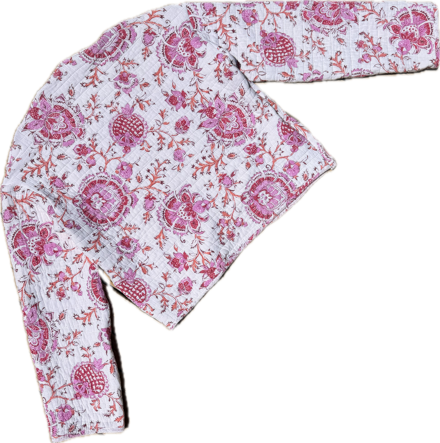Strawberry Shortcake Quilted Cardigan