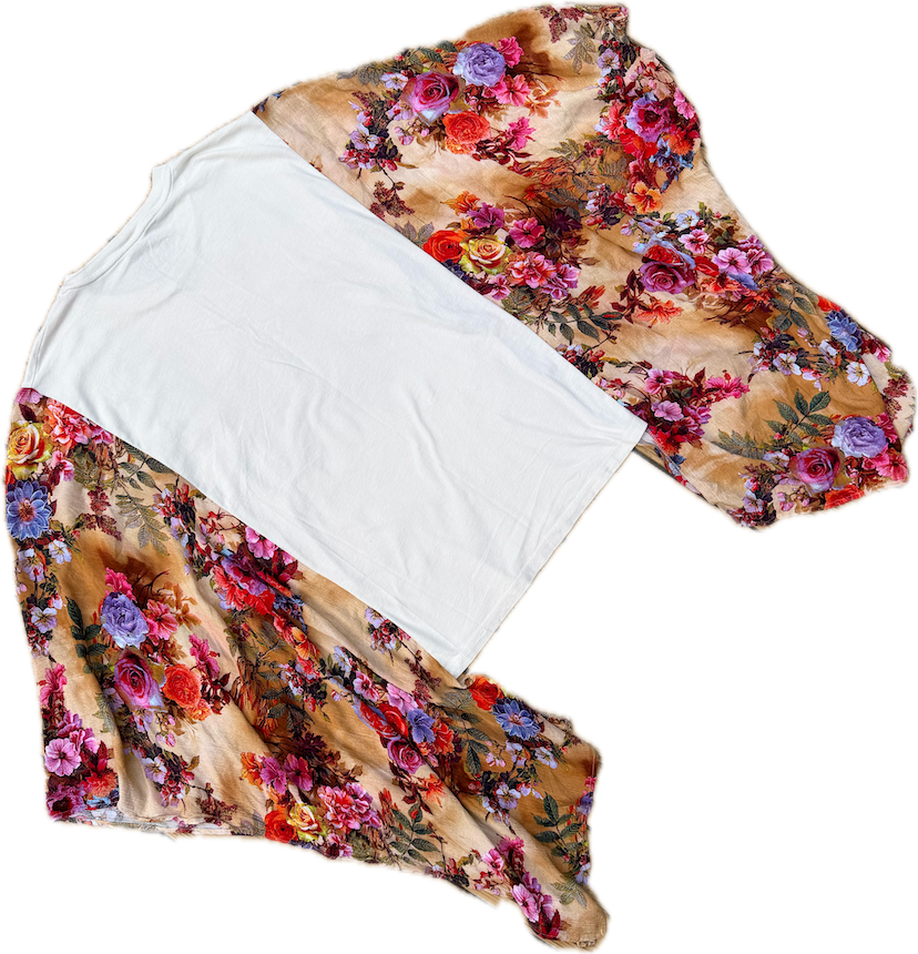 Rolling Stone Floral Boho Tee