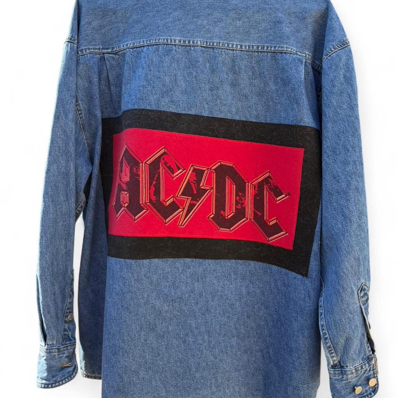 AC/DC Denim Button Down