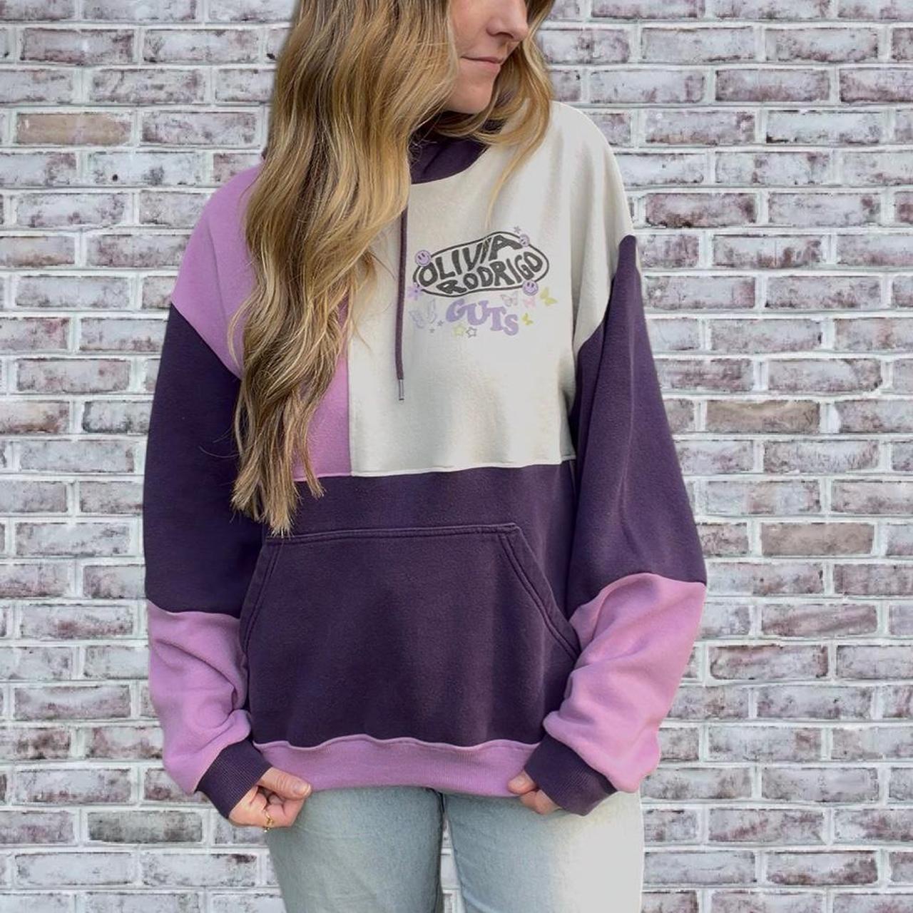 Olivia Rodrigo GUTS Patchwork Hoodie