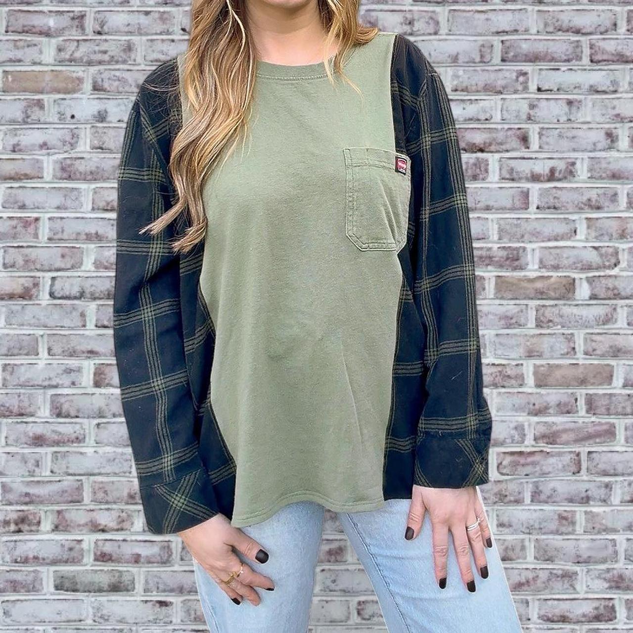 Green Wrangler Flannel