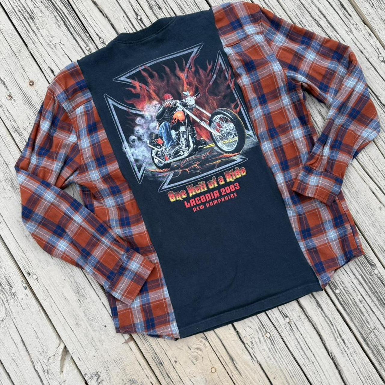 Lanconia Bike Week Flannel