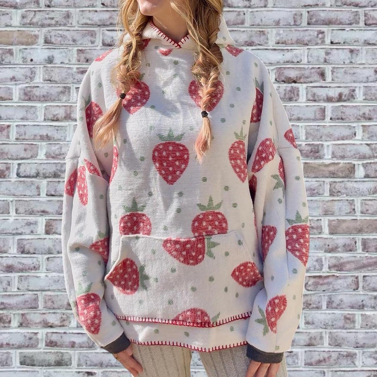 Strawberry Blanket Hoodie