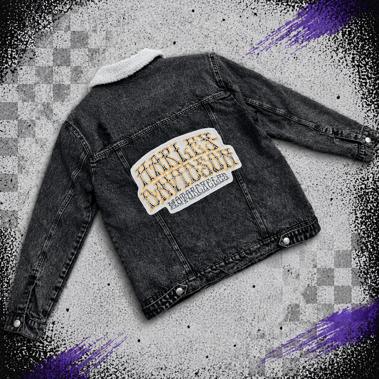 Harley Davidson Black Denim Jacket