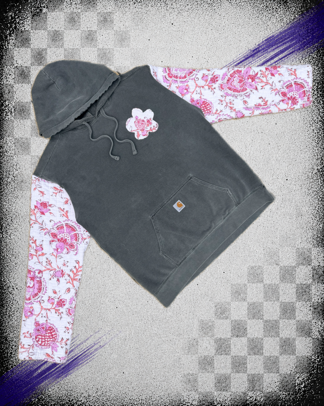 Pink Blossom Carhartt Hoodie