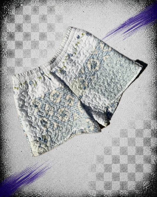 Bluebell Quilted Shorts