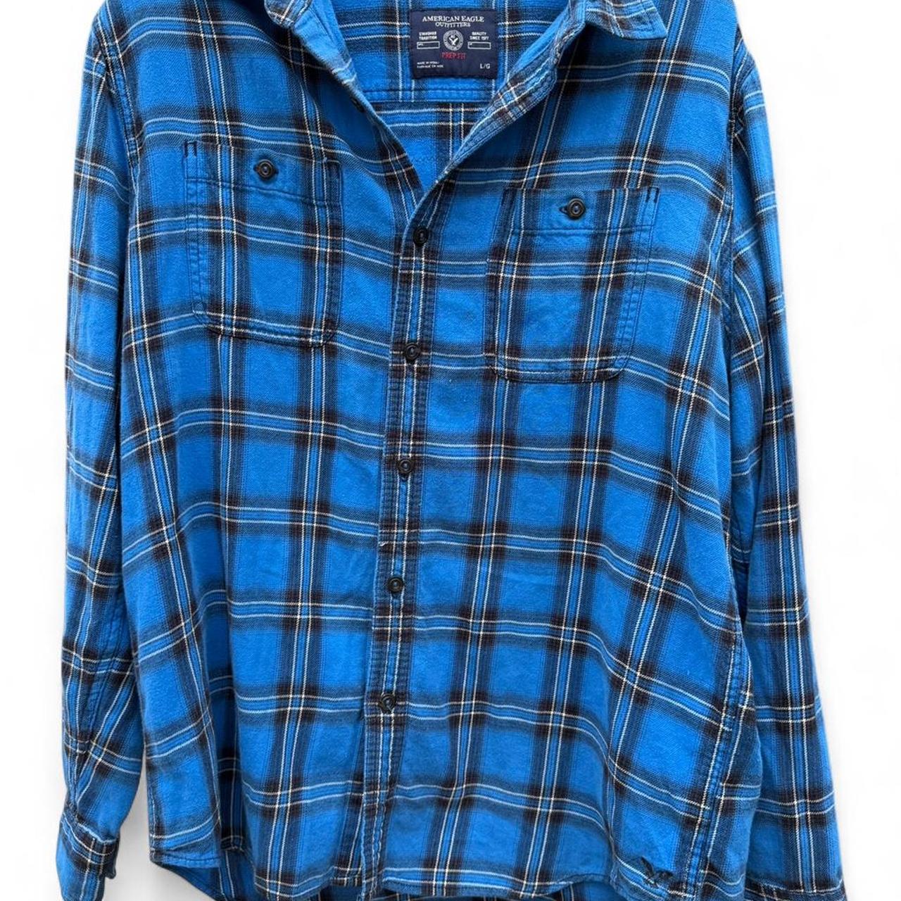 Def Leppard Royal Blue Flannel