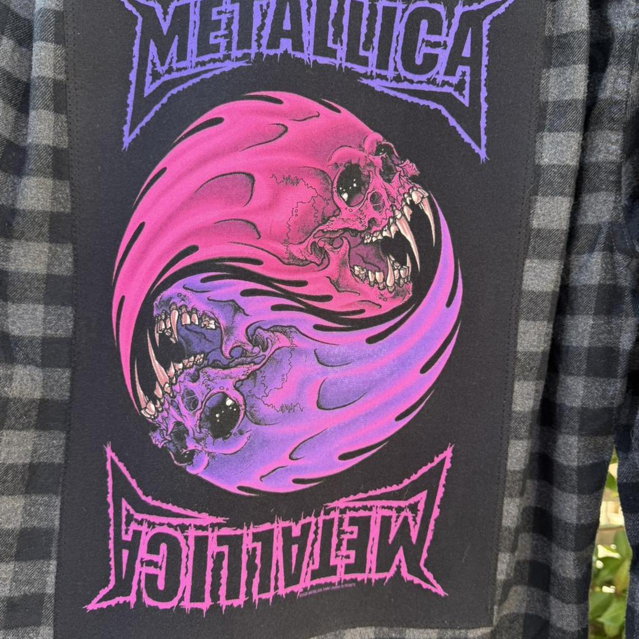Metallica Gray Flannel
