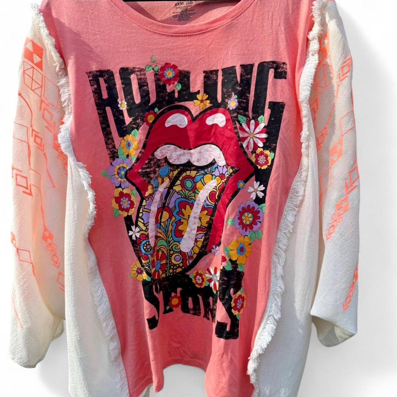 Rolling Stones Boho Kimono Tee