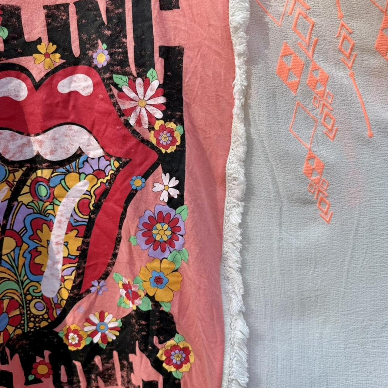 Rolling Stones Boho Kimono Tee